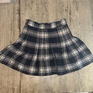 XMM plaid skort, shorts inside